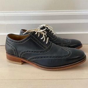 Cole Haan Men's Navy Dress Shoe Size 9